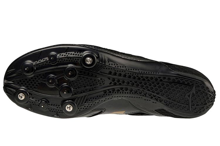 Велотуфли Mizuno Geo Silencer Fx черные, золотые, 38 EU