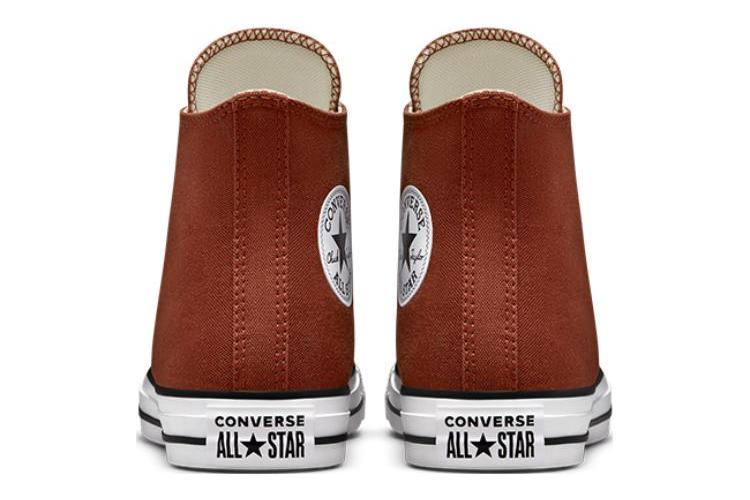 Кеды унисекс Converse Chuck Taylor All Star High Top ржаво-оранжевые, 35 EU