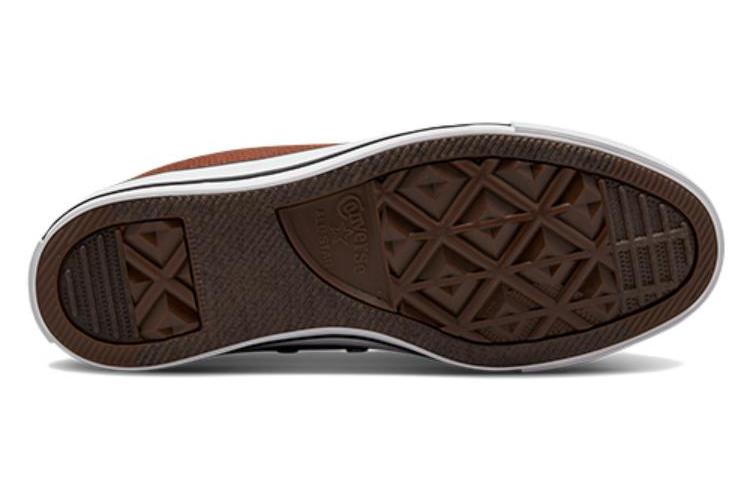 Кеды унисекс Converse Chuck Taylor All Star High Top ржаво-оранжевые, 35 EU