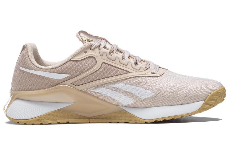 Кроссовки женские Reebok Nano X2 beige gold, 40.5 EU
