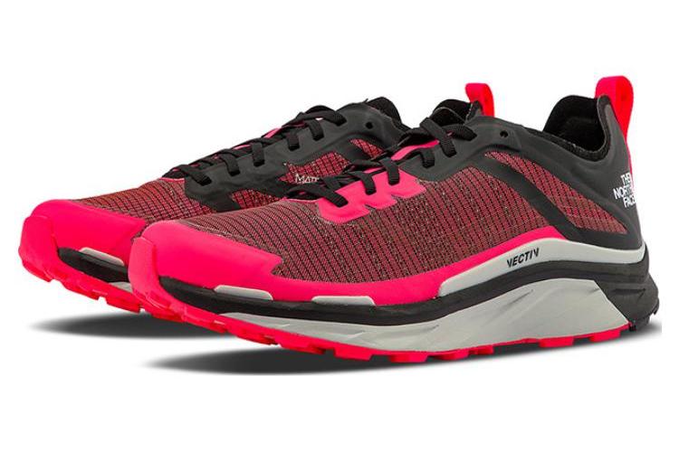 Кроссовки женские THE NORTH FACE Vectiv Infinite ярко-коралловые с черным, 38 EU