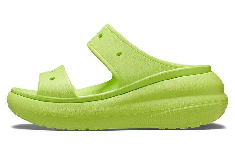 Шлепанцы женские Crocs Crush Sandal limeade