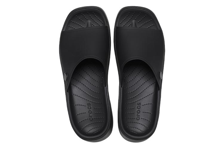 Шлепанцы женские Crocs Skyline Slide черные, 39-40 EU