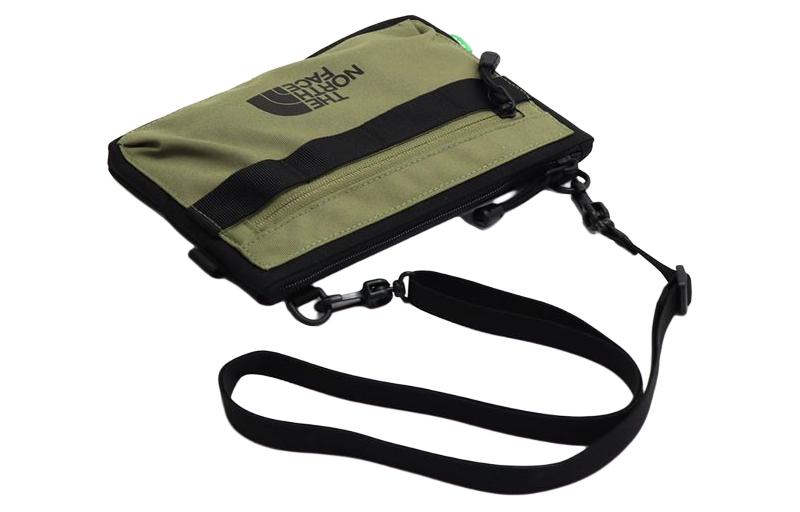 Сумка унисекс THE NORTH FACE NN2PP64B зелено-черная