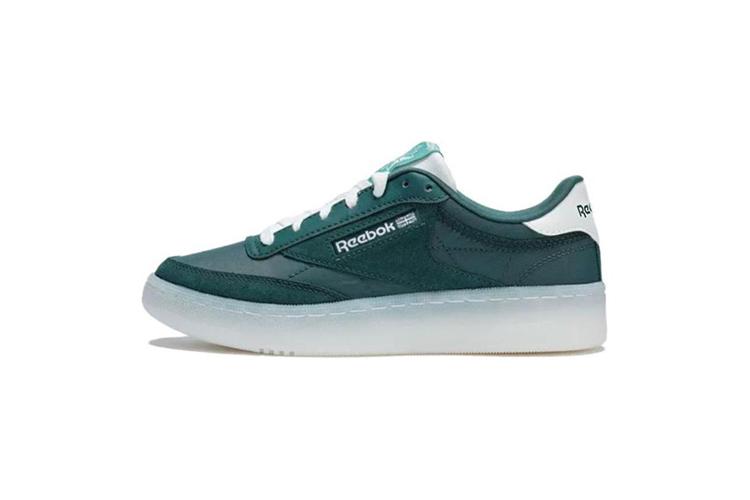 Кеды унисекс Reebok Club C 85W зеленые