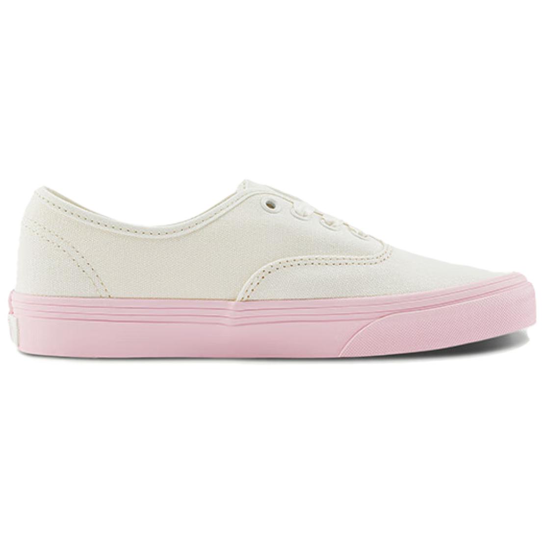 Кеды унисекс Vans Authentic Canvas белые/розовые, 36.5 EU