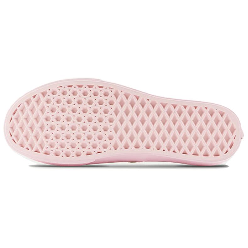 Кеды унисекс Vans Authentic Canvas белые/розовые, 36.5 EU