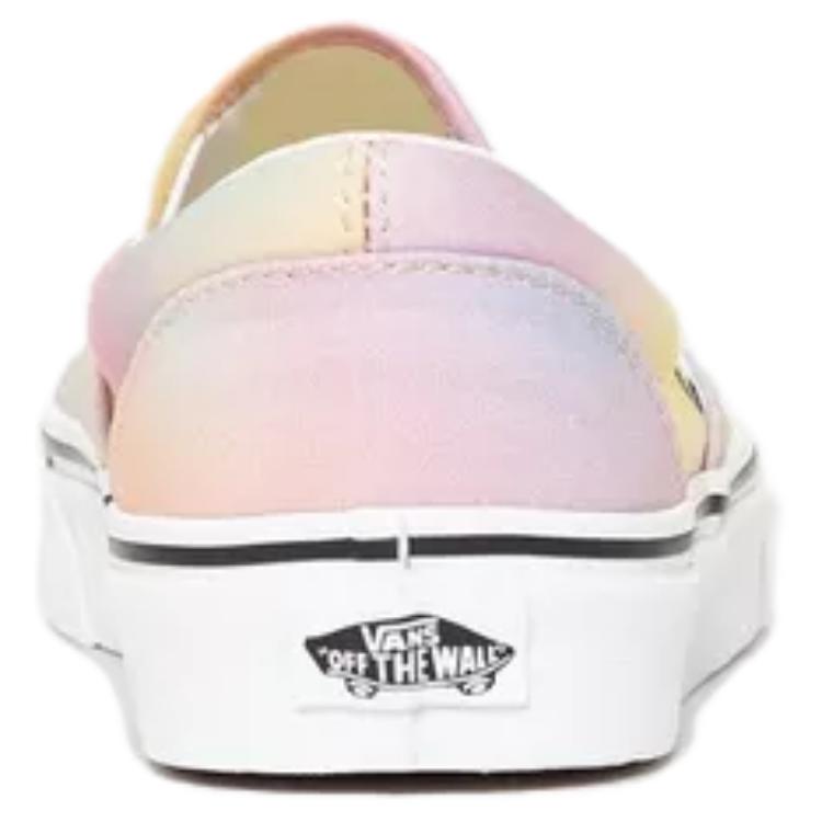 Слипоны унисекс Vans Classic Slip On Aura Shift, pink-yellow, 42 EU
