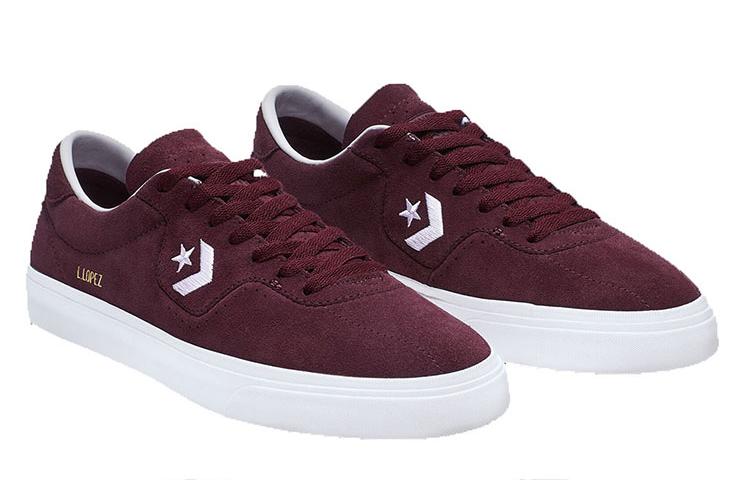Кроссовки унисекс Converse Louie Lopez Pro Low Top красно-белые, 38.5 EU