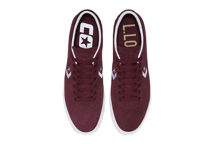 Кроссовки унисекс Converse Louie Lopez Pro Low Top красно-белые, 38.5 EU