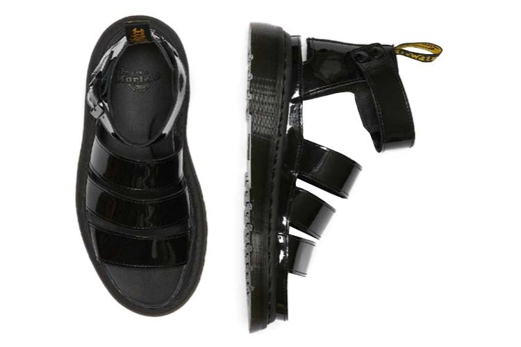 Римские сандалии женские Dr. Martens Clarissa II черные, 36 EU