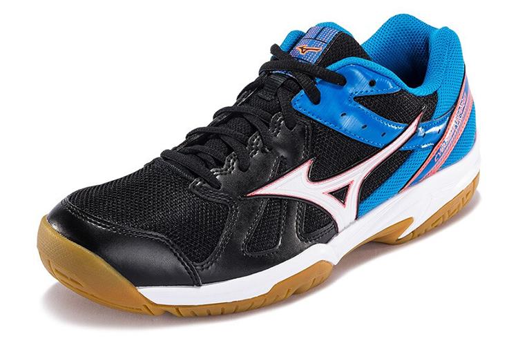 Кроссовки унисекс Mizuno Cyclong Speed черные/синие, 38 EU