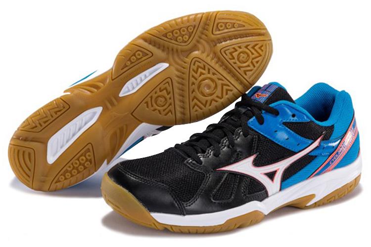 Кроссовки унисекс Mizuno Cyclong Speed черные/синие, 38 EU