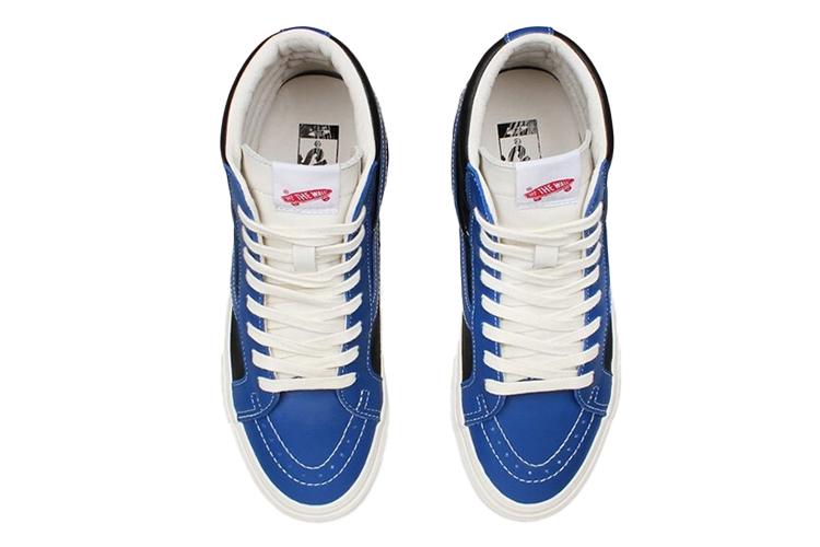 Кеды унисекс Vans Sk8 Hi Reissue Vlt Lx true blue black