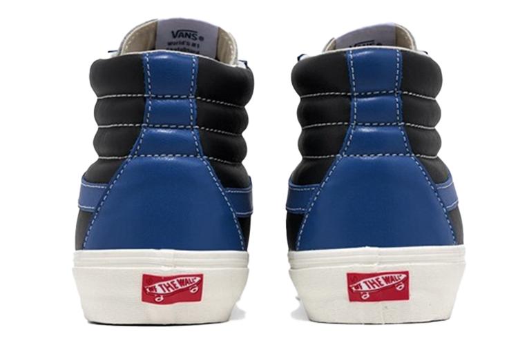 Кеды унисекс Vans Sk8 Hi Reissue Vlt Lx true blue black