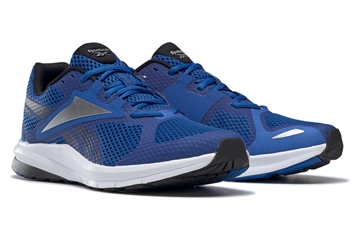 Кроссовки унисекс Reebok Endless Road 2.0 синие серые, 42.5 EU