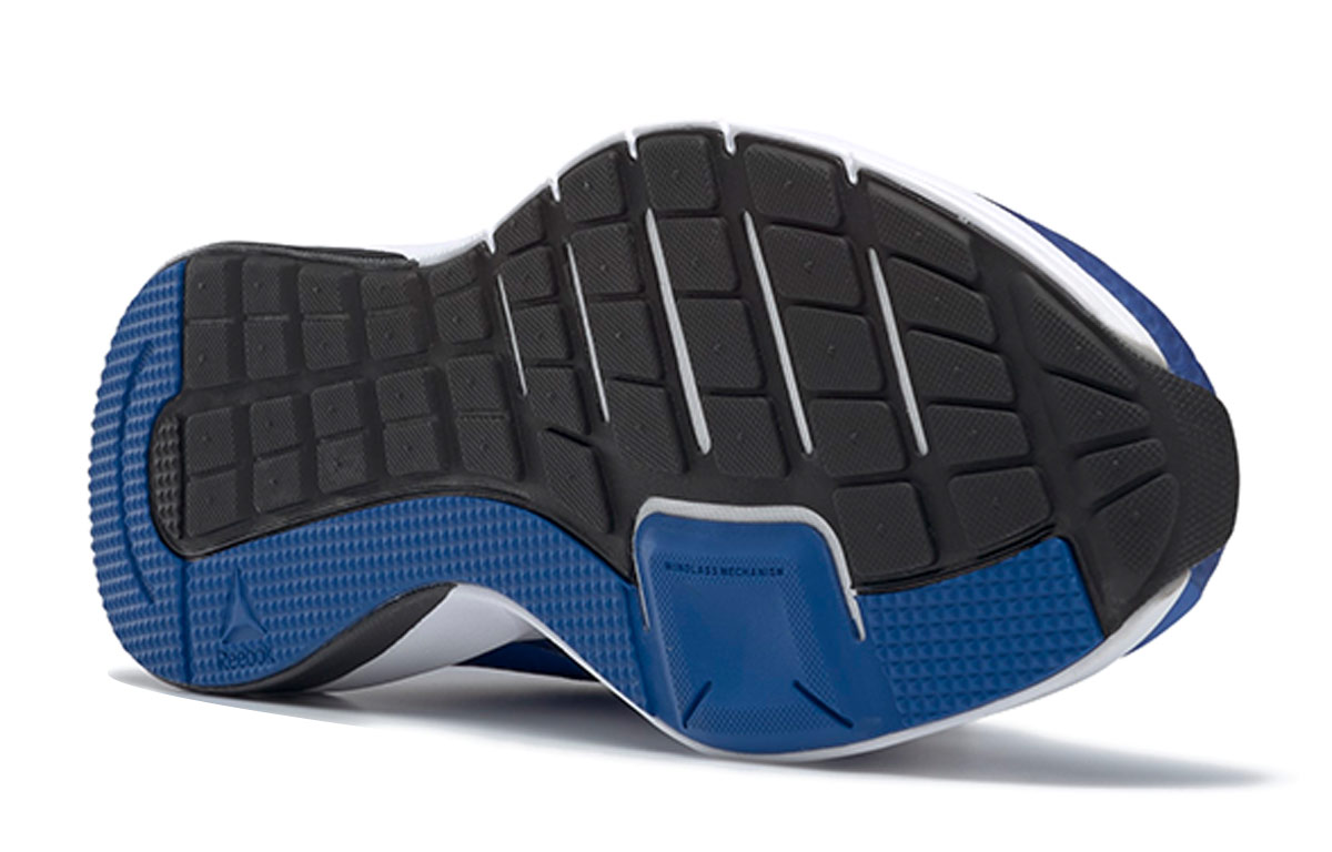 Кроссовки унисекс Reebok Endless Road 2.0 синие серые, 42.5 EU