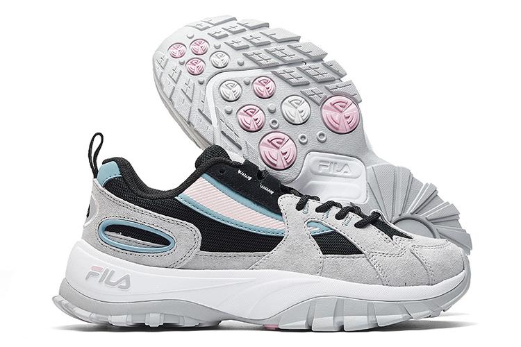 Кроссовки женские FILA F12W941112FGB светло-серый/черный, 38 EU