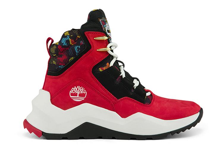 Ботинки женские Timberland Madbury Side Zip красные, 36 EU