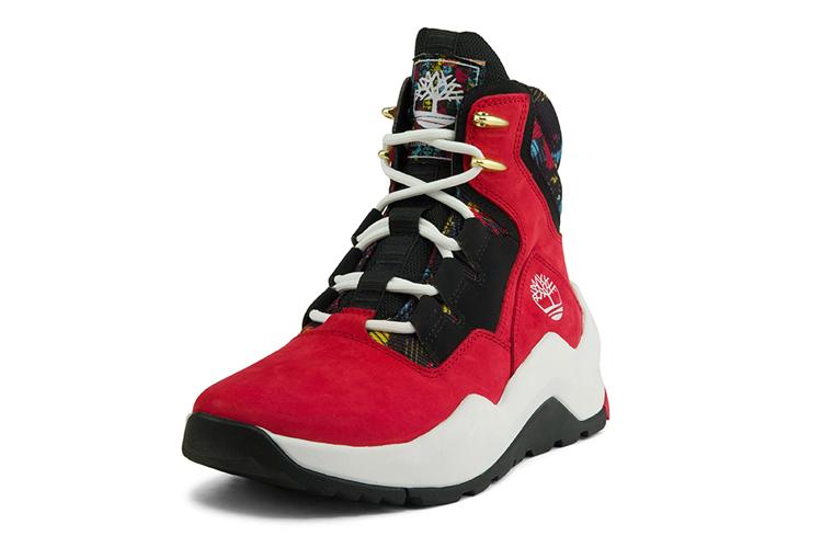 Ботинки женские Timberland Madbury Side Zip красные, 36 EU