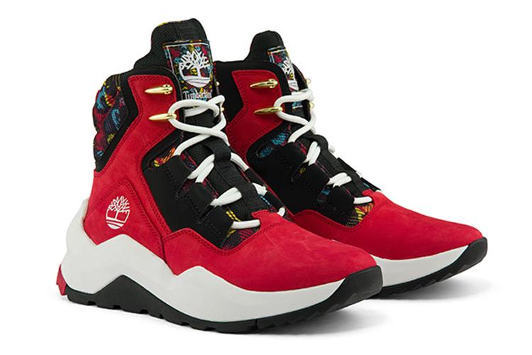 Ботинки женские Timberland Madbury Side Zip красные, 36 EU