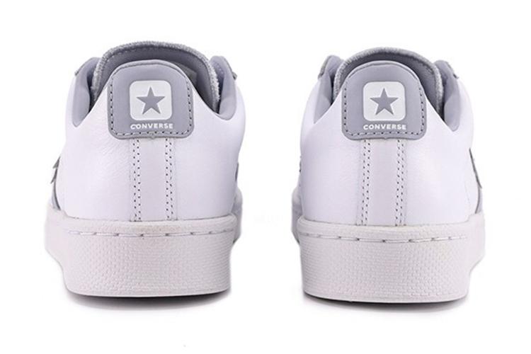 Кроссовки унисекс Converse Pro Leather Low белые, 35.5 EU