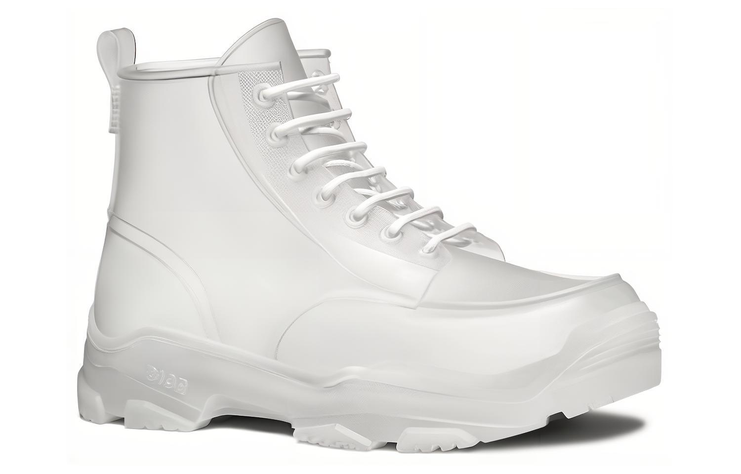 Резиновые ботинки мужские DIOR 3BO230YYD_H000 бежевые, 42 EU