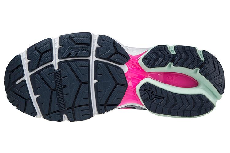 Кроссовки женские Mizuno Wave Ultima 12 черные/розовые, 36 EU