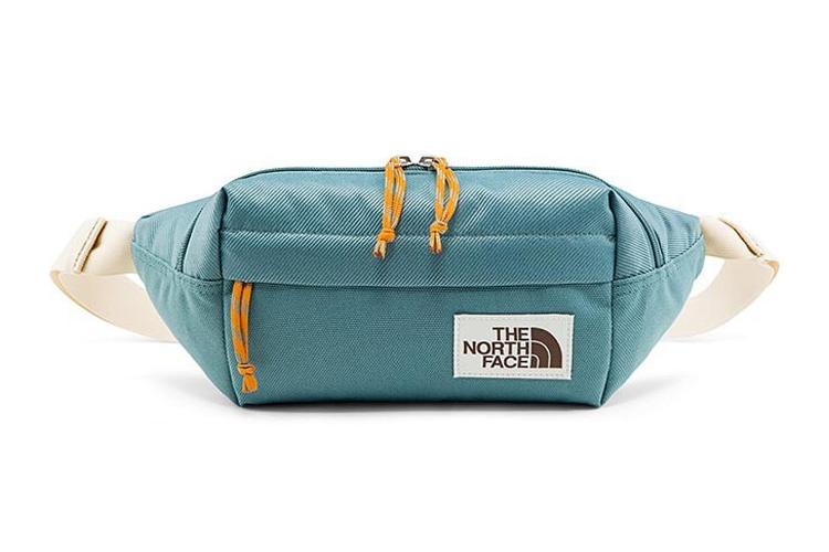 Сумка унисекс THE NORTH FACE 4L сине-зелёная