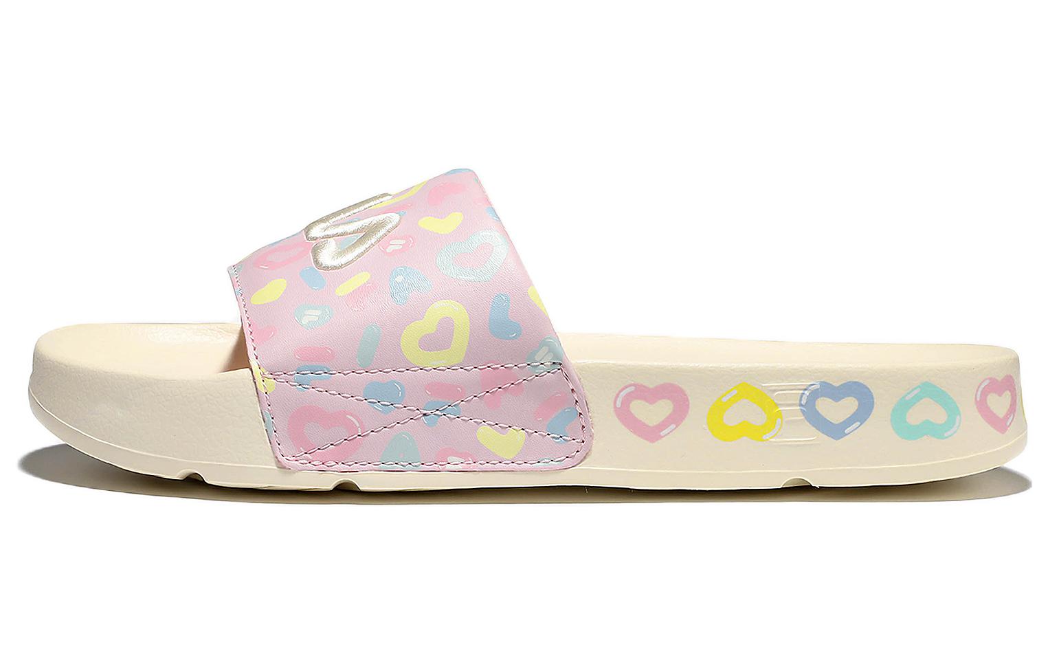 Шлепанцы унисекс FILA 1SM01619E_668 coffee/purple, 230 EU