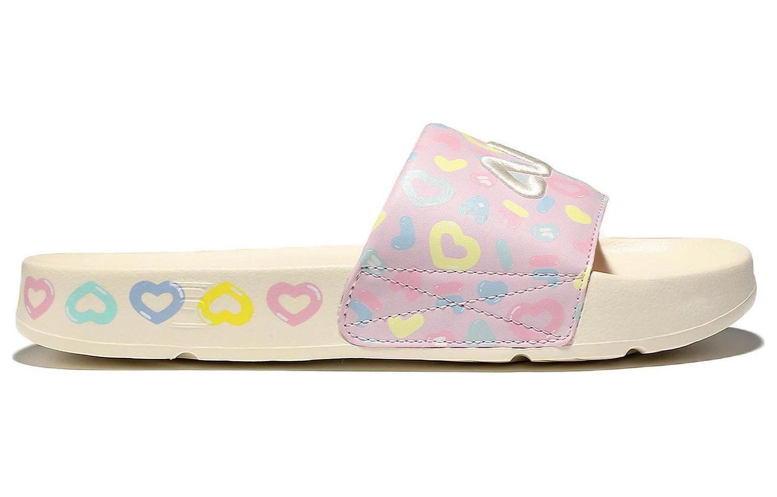 Шлепанцы унисекс FILA 1SM01619E_668 coffee/purple, 230 EU