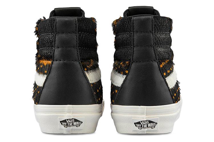 Кроссовки унисекс Vans VN0A54FBB71 черные, белые, желтые, 37 EU