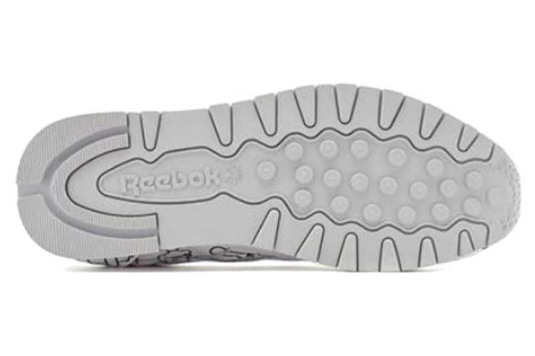 Кроссовки унисекс Reebok Classic Leather Eames The Coloring Toy белые-черные, 42 EU