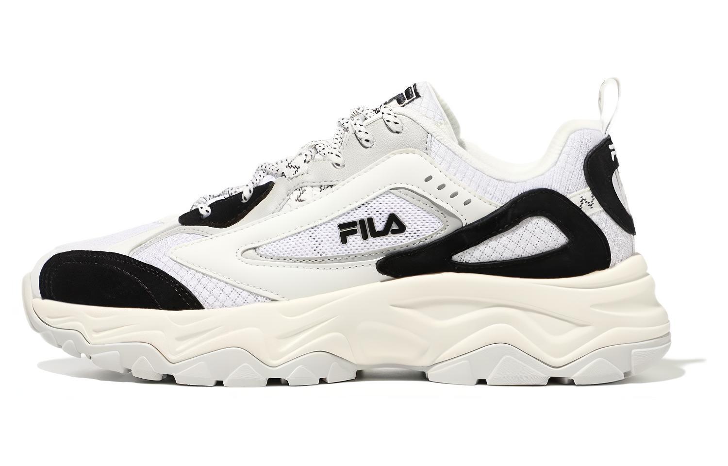 Кроссовки унисекс FILA 1RM02143E_109 черно-белые, 230 EU