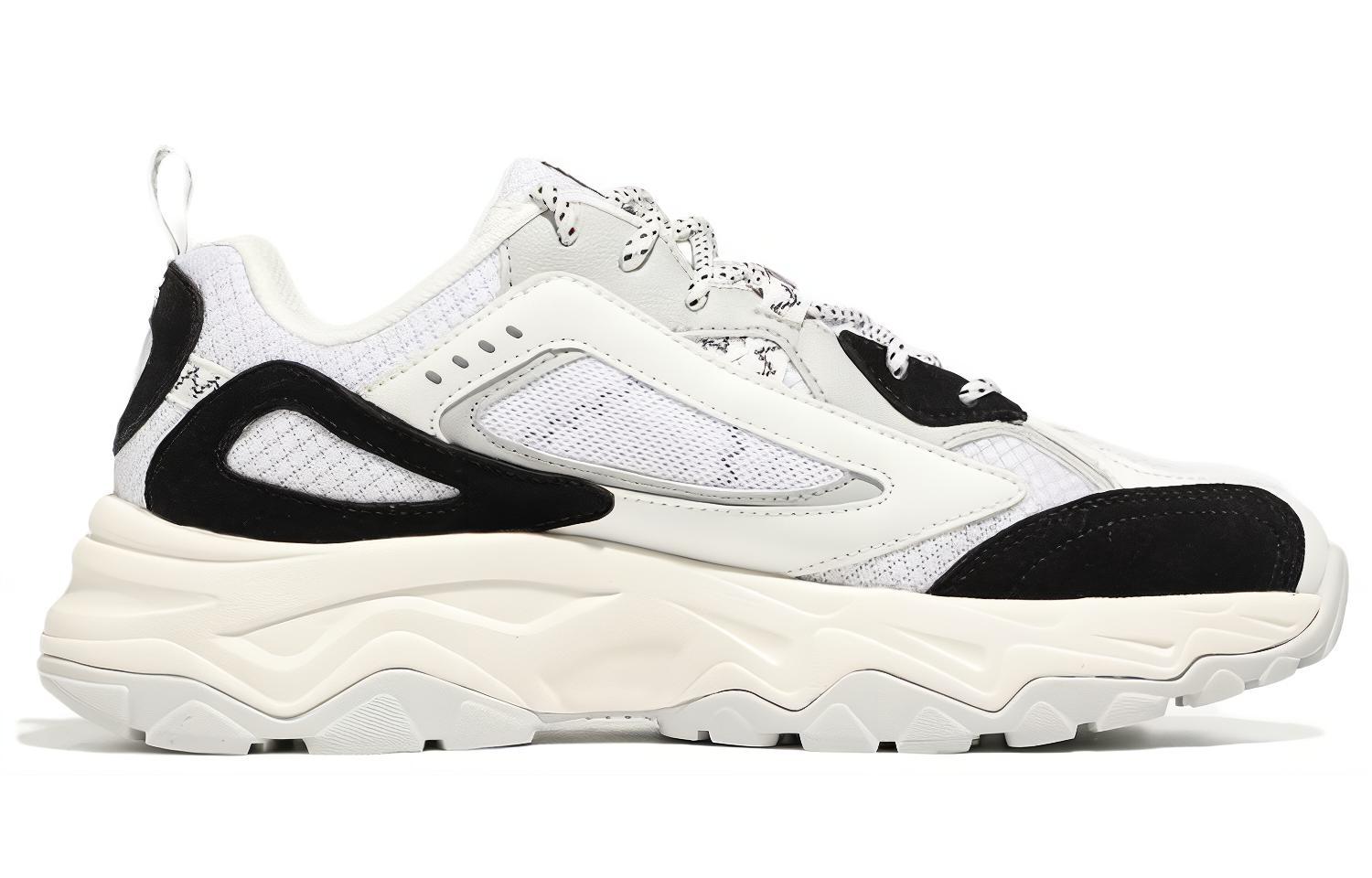 Кроссовки унисекс FILA 1RM02143E_109 черно-белые, 230 EU