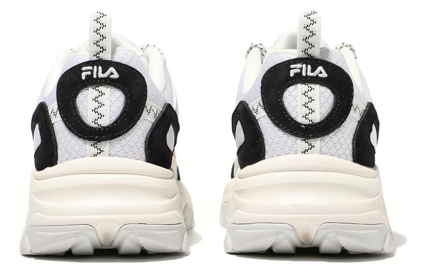 Кроссовки унисекс FILA 1RM02143E_109 черно-белые, 230 EU