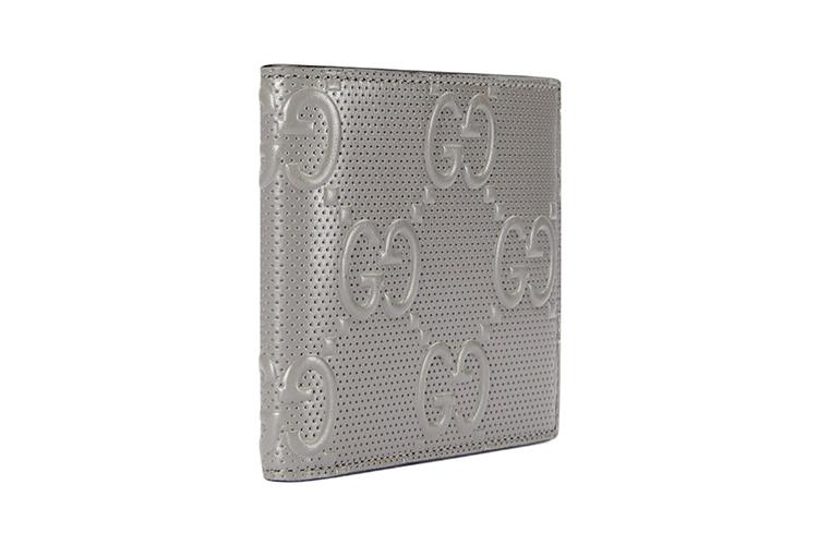 Мужские кошельки GUCCI GG Card Holder серый