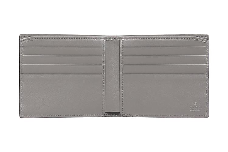 Мужские кошельки GUCCI GG Card Holder серый