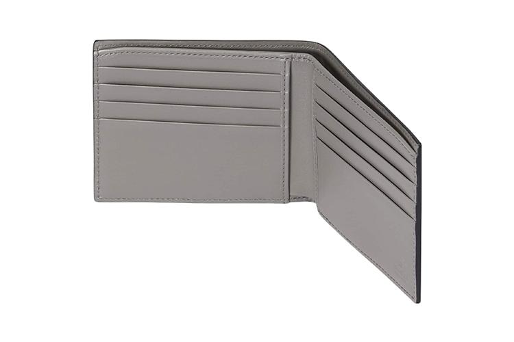 Мужские кошельки GUCCI GG Card Holder серый