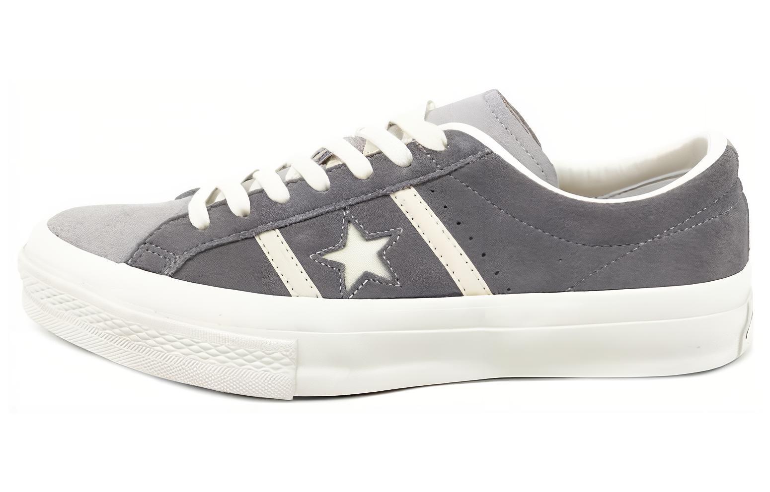 Кроссовки унисекс Converse Star&Bars серые, 41.5 EU