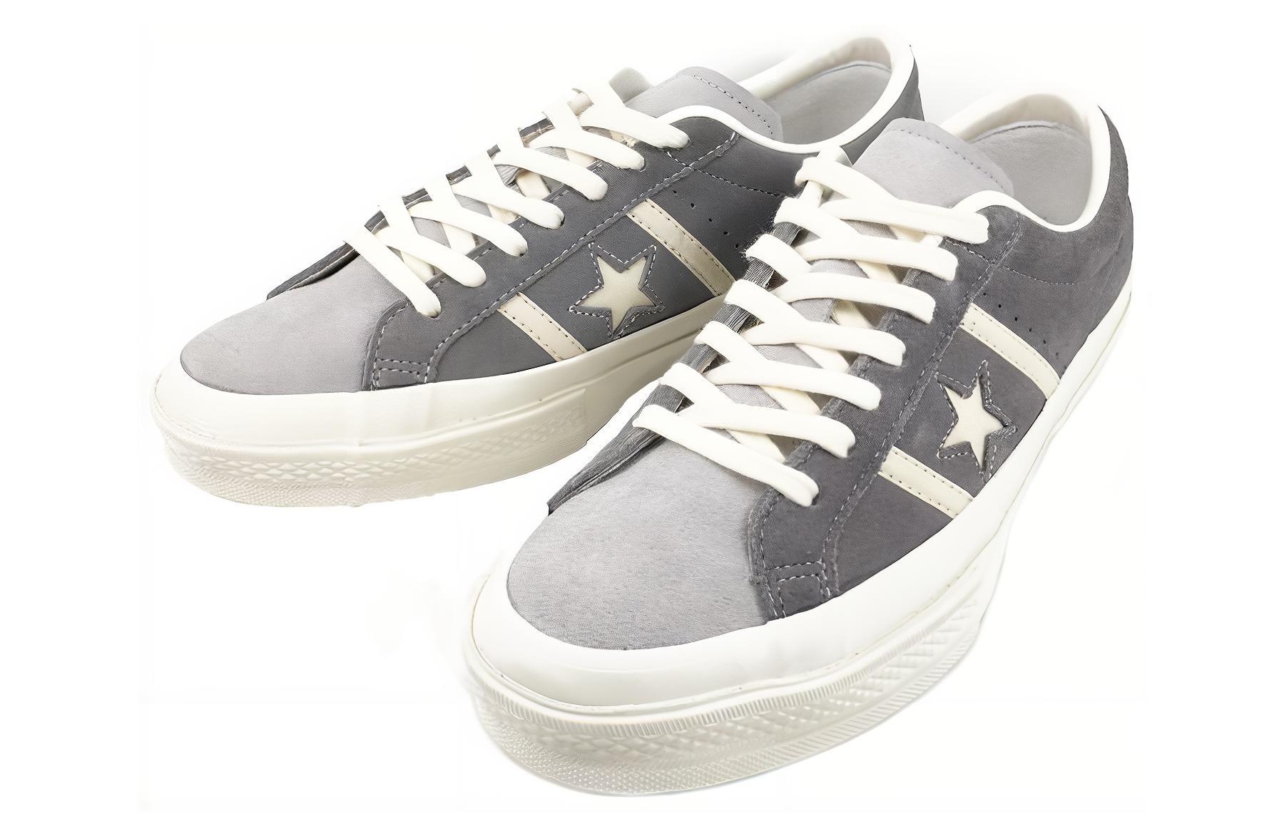 Кроссовки унисекс Converse Star&Bars серые, 41.5 EU