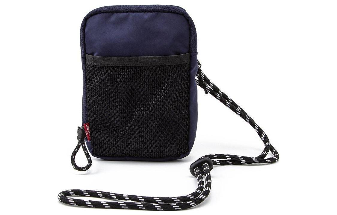 Сумка мужская Levi's D6673-0002 черная/синяя