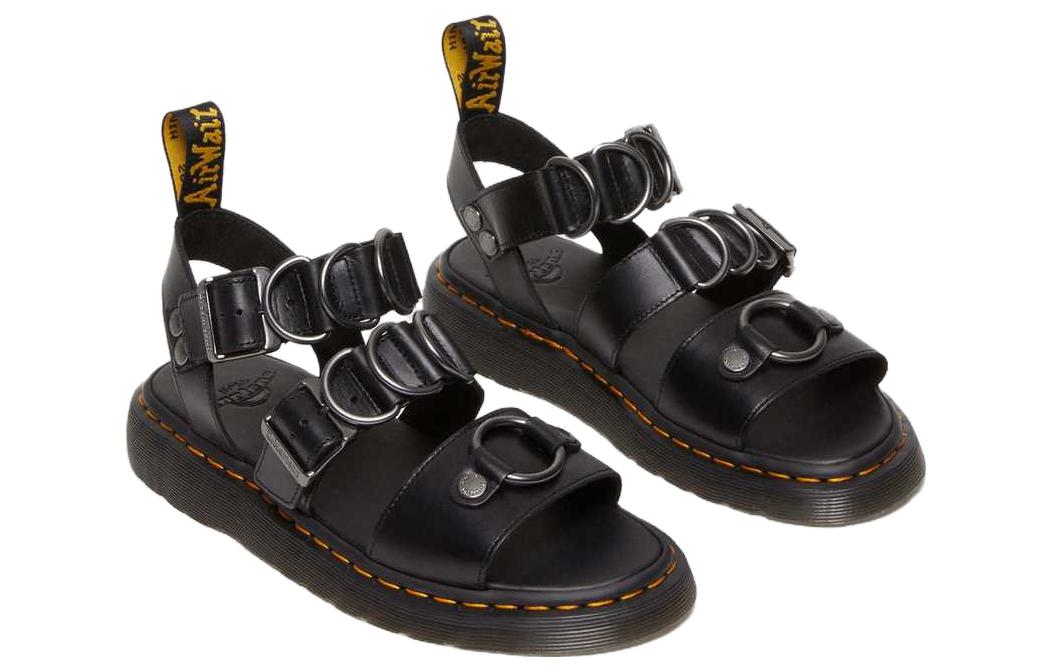 Сандалии унисекс Dr.Martens 30747001 черные, 36 EU