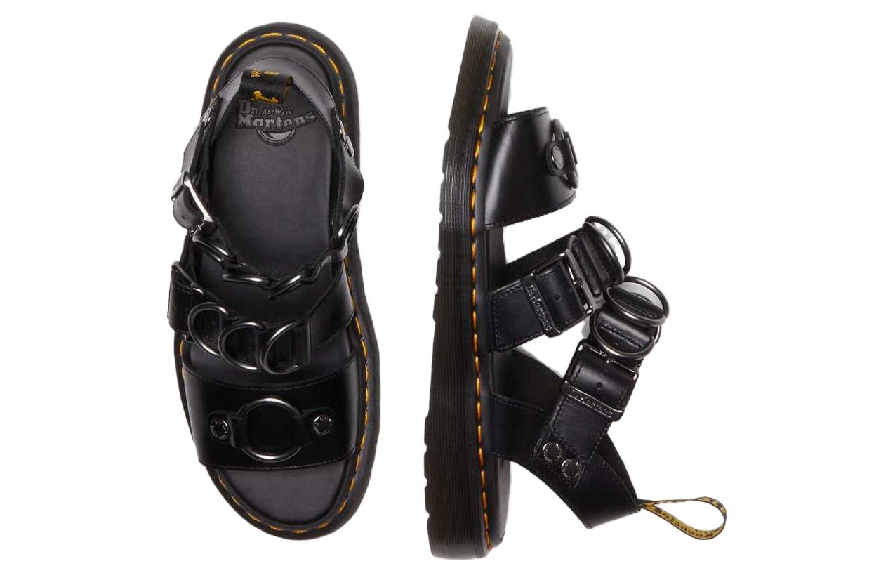Сандалии унисекс Dr.Martens 30747001 черные, 36 EU