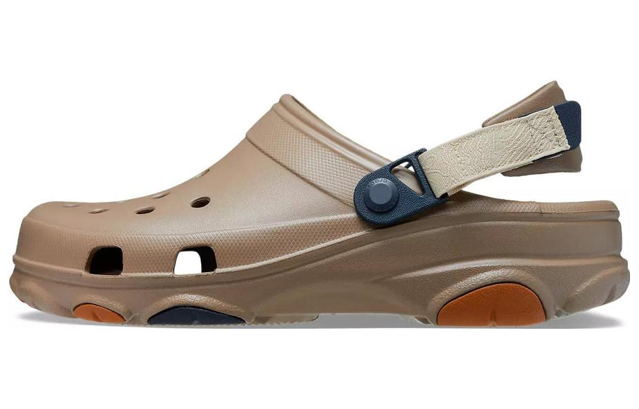 Шлепанцы унисекс Crocs Classic All Terrain Clog khaki, 45-46 EU