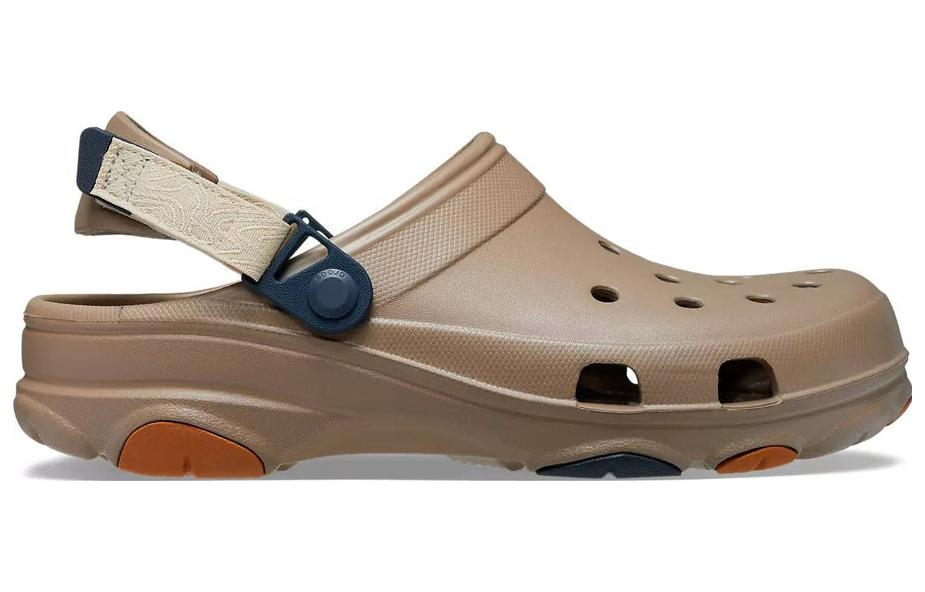 Шлепанцы унисекс Crocs Classic All Terrain Clog khaki, 45-46 EU