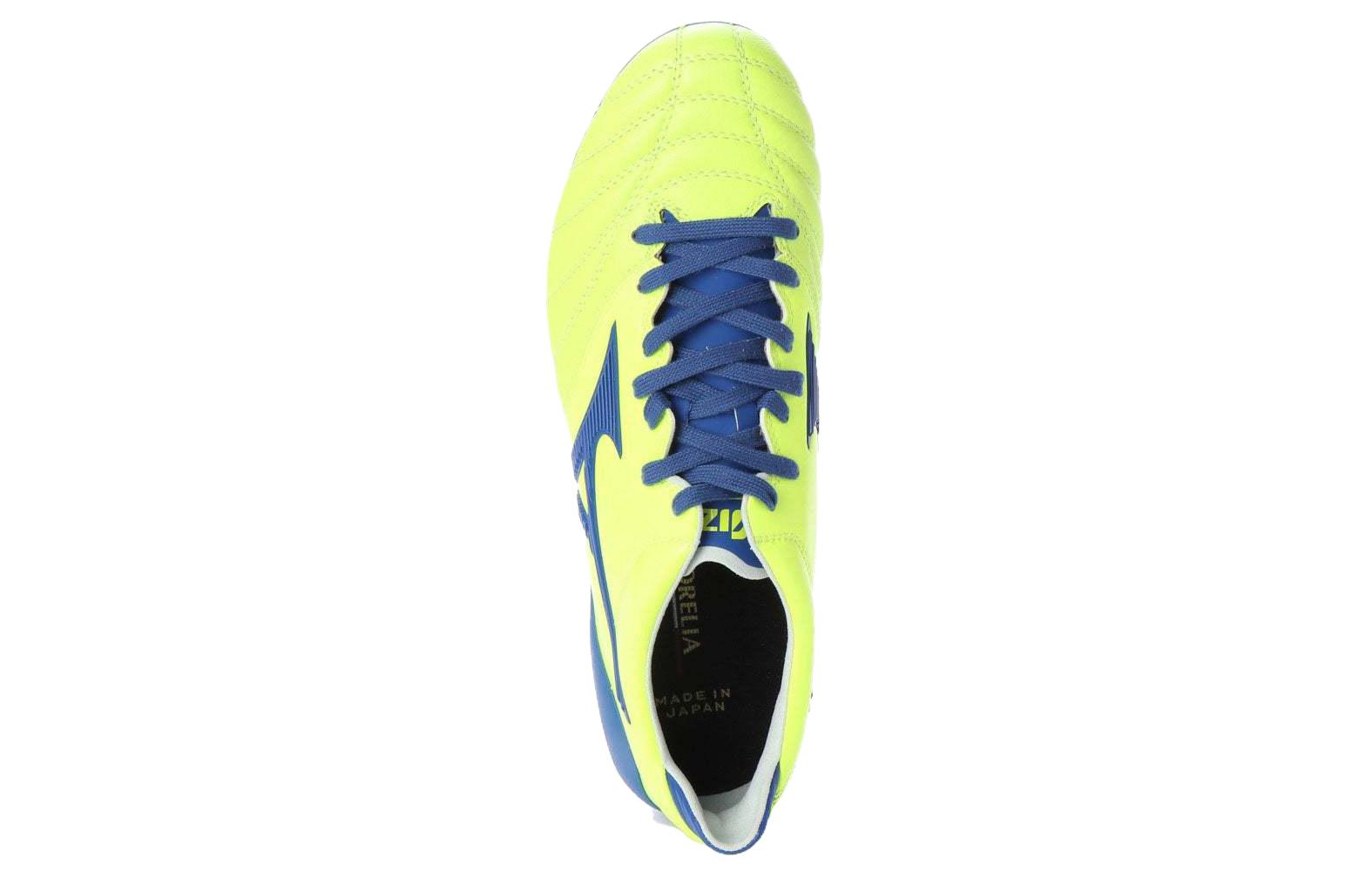 Бутсы мужские Mizuno Morelia Neo AG зелено-голубые, 39 EU
