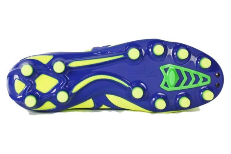 Бутсы мужские Mizuno Morelia Neo AG зелено-голубые, 39 EU