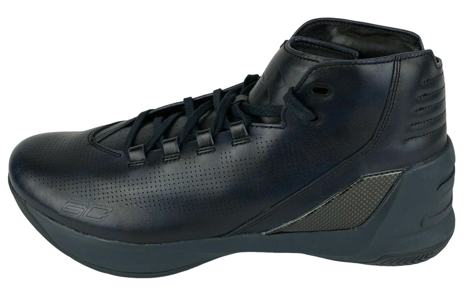 Кроссовки мужские Under Armour Curry 3 Lux Limited Edition черные, 43 EU