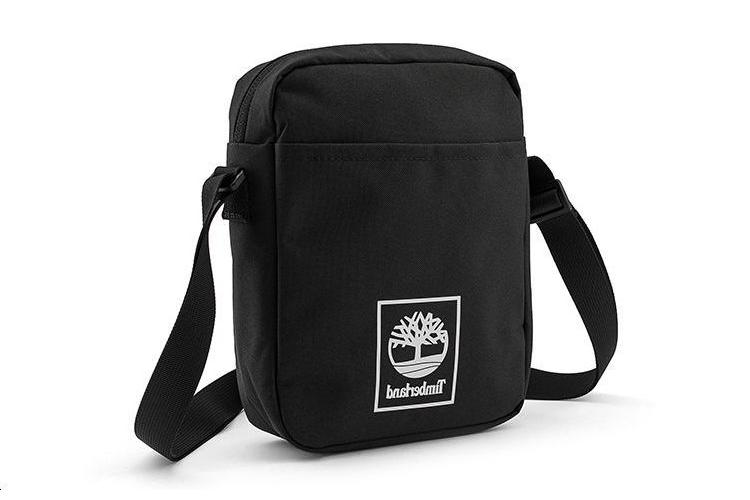 Сумка унисекс Timberland A6MP5-001 черная, One Size EU